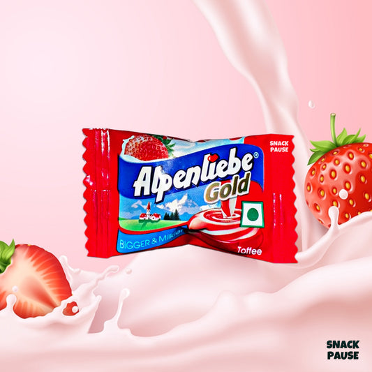 Alpenliebe Strawberry | Pack of 20 | The Snack Pause